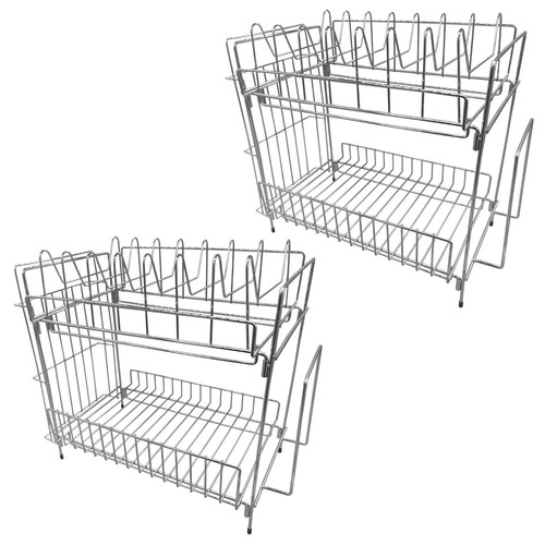 Steel dish drainer rack - dish,