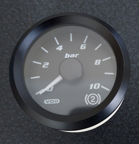 Vdo can cockpit pressure - pressure, gauge