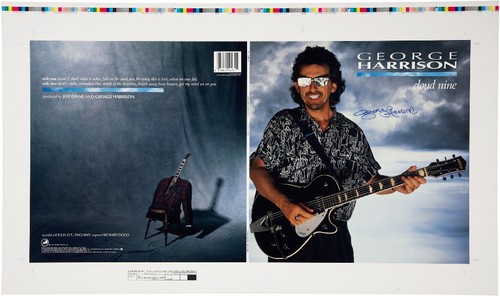 George harrison signed - signed, album