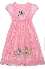 Pajamas Dress Bluey Bingo and