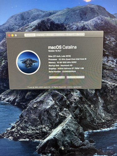 Apple imac late 2013 - 27",