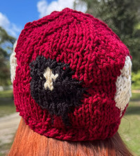 Handmade Knit Black Sheep