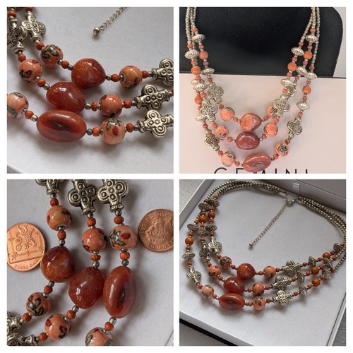 Vintage 3strand necklace - 3strand,