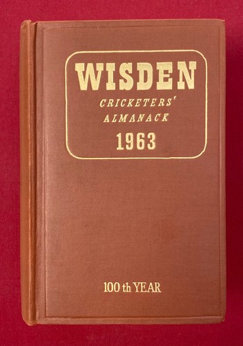 1963 wisden original - 1963,
