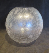 SUPERB ANTIQUE CRYSTAL ETCHED