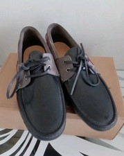 Vivienne Westwood Boat Deck Shoes Rubber Suede UK 9 Mens  Orb Logo Italy Ex