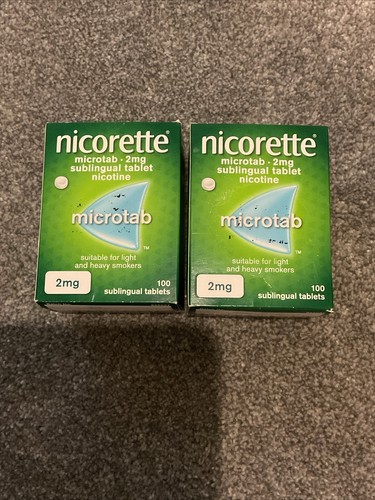 Nicorette microtab 2mg - 2x,