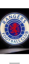 Rangers FC LED Lightbox Scottish Football Club Long Lead Usb Powered