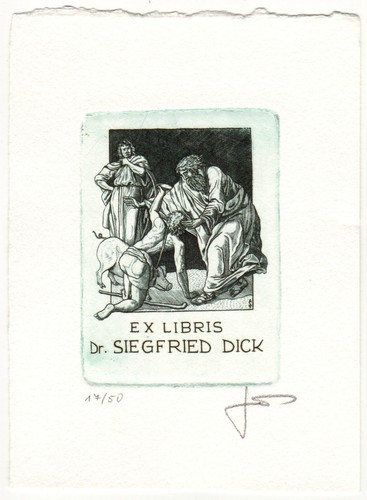 Siegmund sos exlibris - exlibris, für