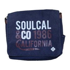Soul Cal Mens Canvas Shoulder