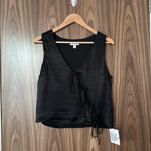 Topshop black texture satin - topshop,