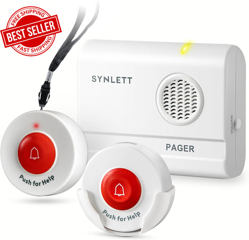 Caregiver elderly pager alarm - elderly,