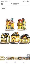 5 PCS Christmas Village Light