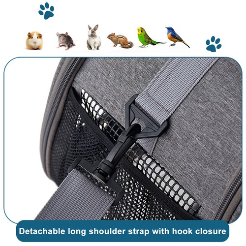 Bird carrier portable - bird, folding
