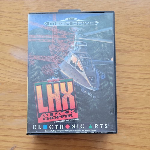 Lhx attack chopper sega mega - lhx,