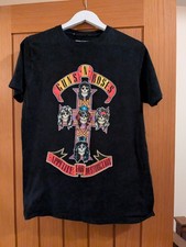 Guns N Roses Appetite For Destruction Mens Black Cotton T-Shirt Size Medium 