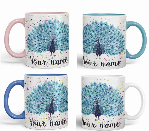Personalised name peacock - name,