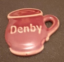 Rare Denby Pottery Fridge Magnet Mug Ceramic Stoneware VGC