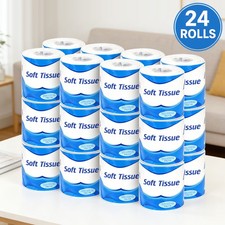 24/48 Rolls 3-Ply Toilet Paper
