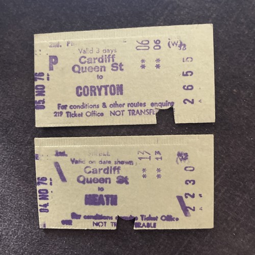 Railway ticket 2 x - ticket,, 2.