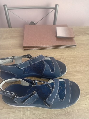 Clarks navy sandals size - clarks, 7