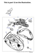 Jaguar Genuine Finisher Panel