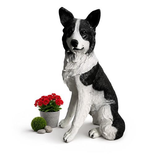 Garden dog figurine - dog, figurine,