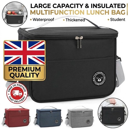 Large insulated lunch - insulated,