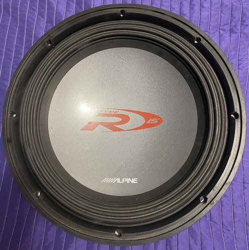 Alpine type subwoofer - alpine,