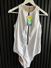 Goodmove white swimsuit uk - m&s,