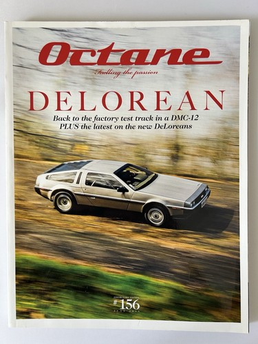 Octane magazine delorean - magazine,