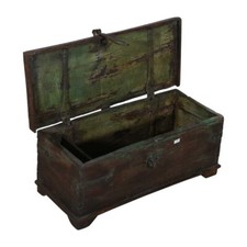 Antique Indian Teak Dowry