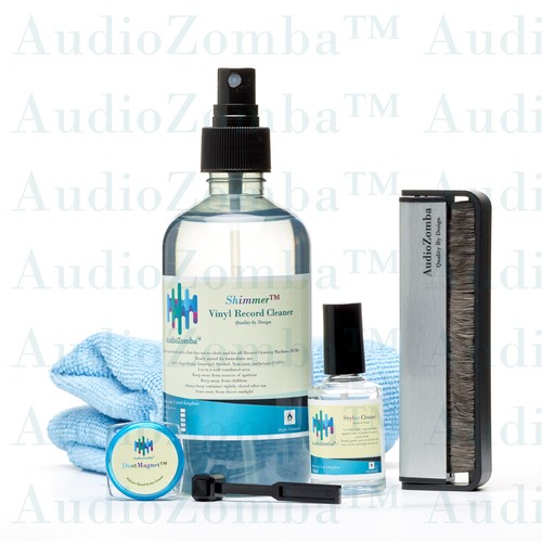 Vinyl record cleaning kit - kit,