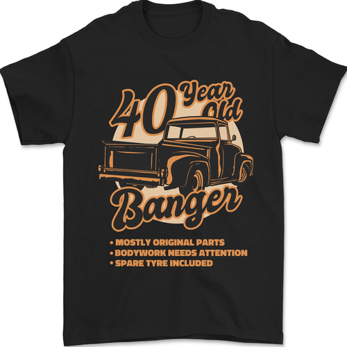 Year old banger birthday - old,