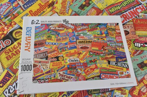 1000 piece wood - jigsaw, puzzle