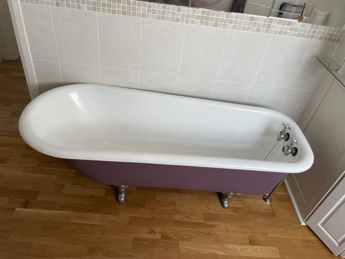 Cast iron freestanding roll - cast,