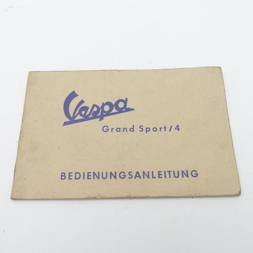 Genuine piaggio vespa - vespa, gs