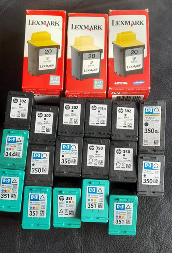 Bundle empty used ink - empty,