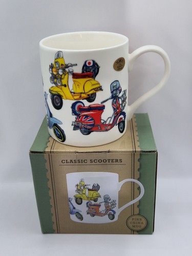 Scooter fine china - china, mug