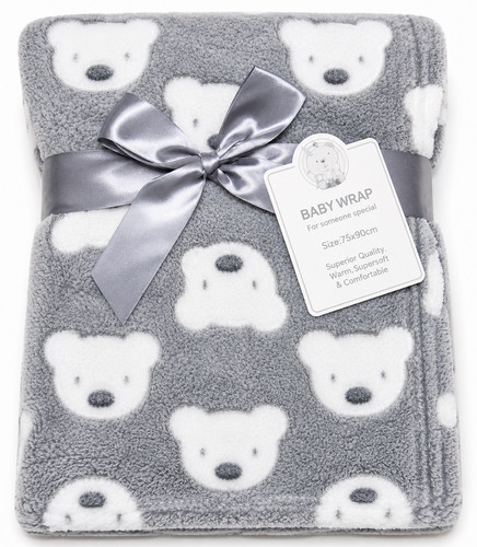 Grey teddy bear baby - teddy,