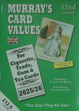 Murray's  - 2025/26 Cigarette & Trade Card Catalogue 52nd Edition