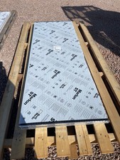 3x Bronze multiwall polycarbonate roofing sheets 200cm x 70cm x 25mm