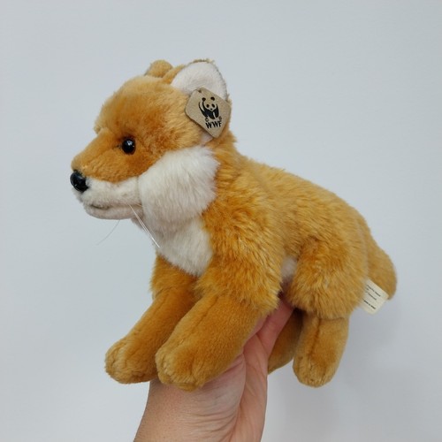 Wwf red fox plush soft - wwf, toy
