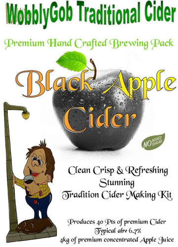 Wobblygob black apple - black,