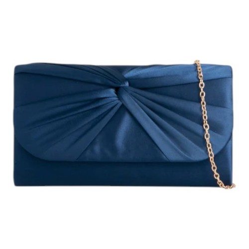 Women satin pleated - women, bag