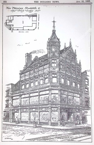1889 premises in - premises, shoreditch