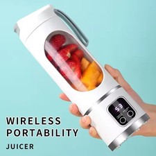 Rechargeable PORTABLE USB ELECTRIC FRUIT JUICER SMOOTHIE BLENDER TRAVEL BOTTLE