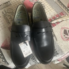 Next Boys Black  Leather