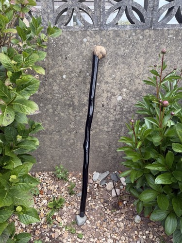 Hand made walking stick - made,