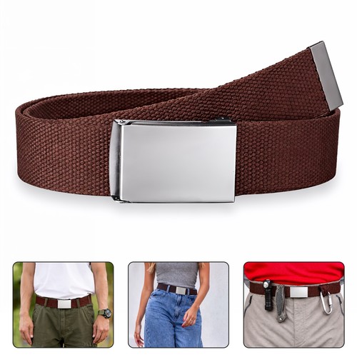 Mens canvas belt waist - canvas,